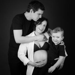 Photo grossesse en famille