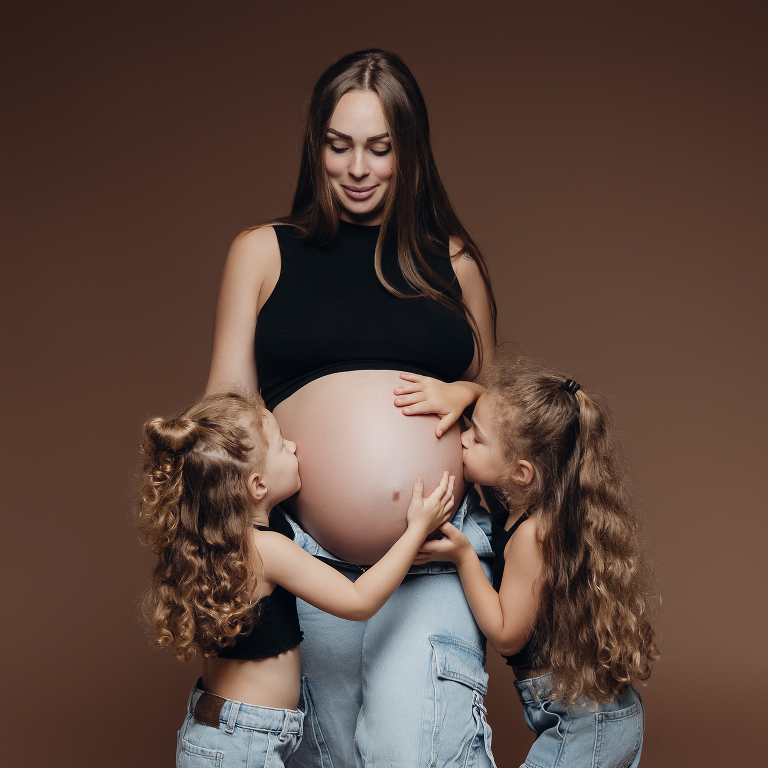 séance photo grossesse avec ainé paris